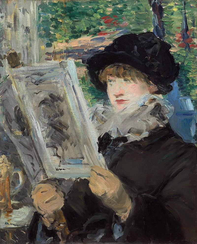85-Édouard Manet, Donna che legge, 1878-79-Art Institute of Chicago  